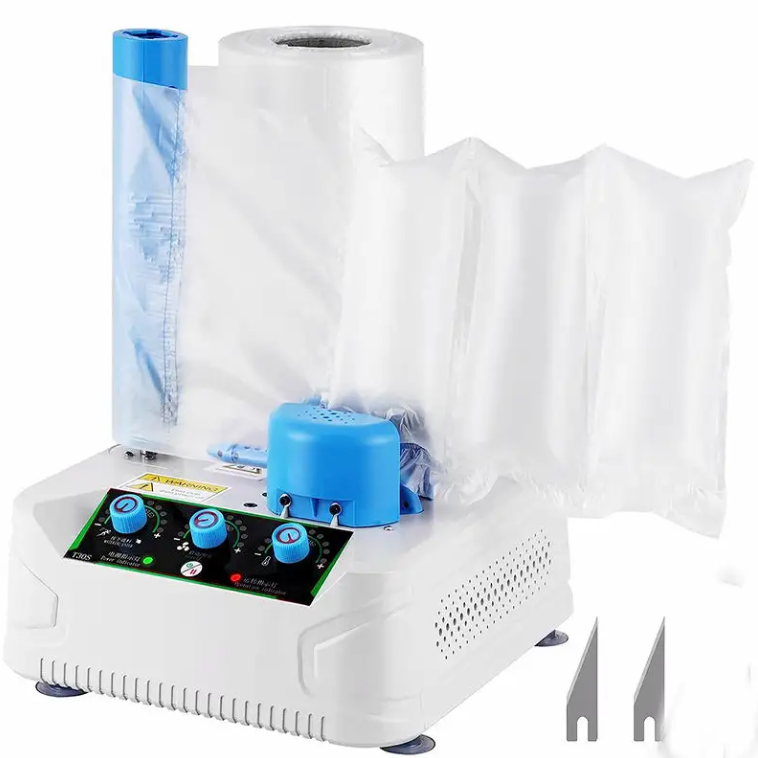 Air bubble wrap machine