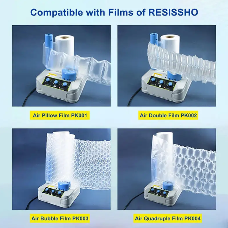 Air bubble wrap machine