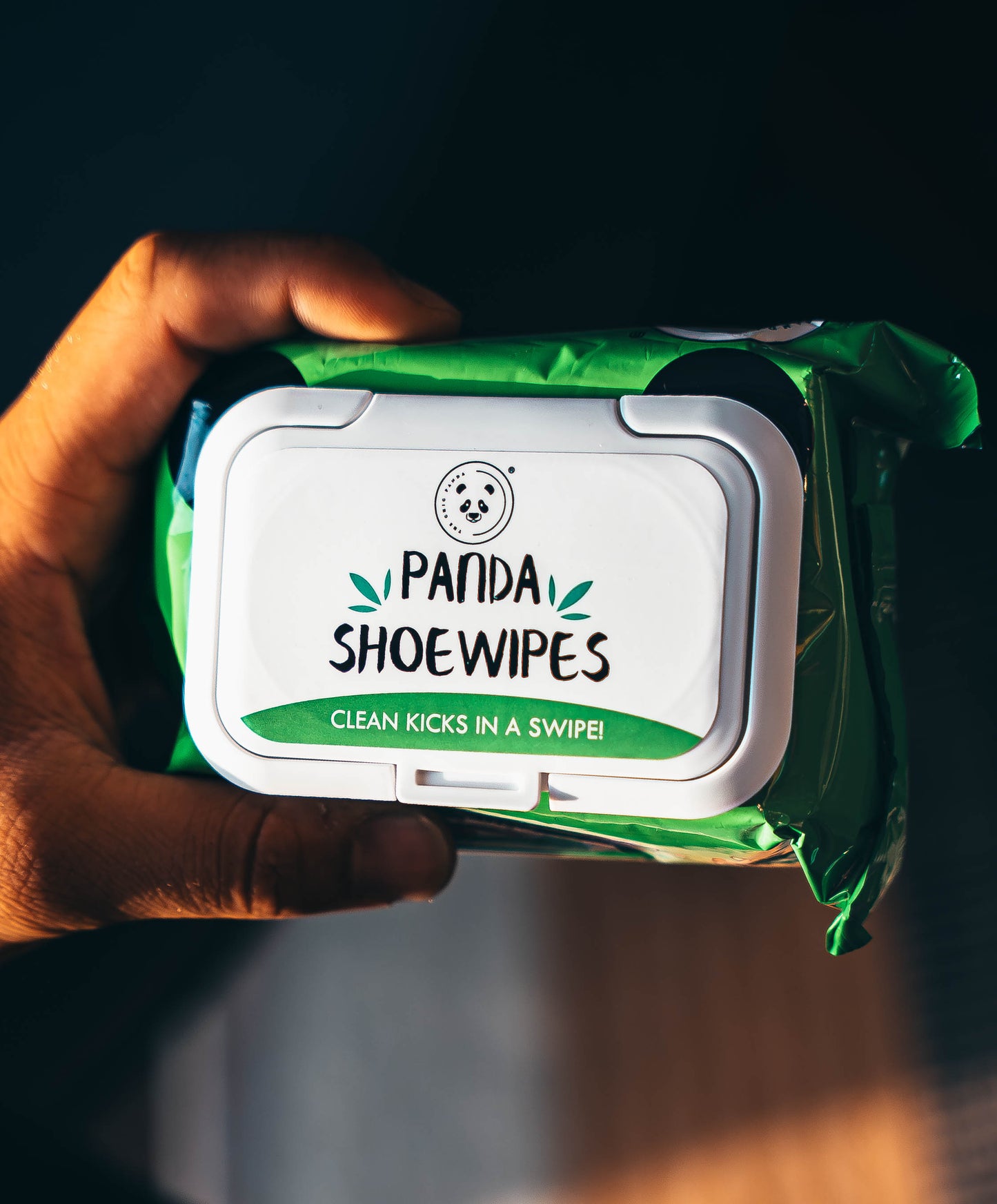 PANDA Shoe Cleaning Wipes. Removes Dirt, Grime, Dust, etc! Clean Sneakers Quick Wipes for Sneakers.