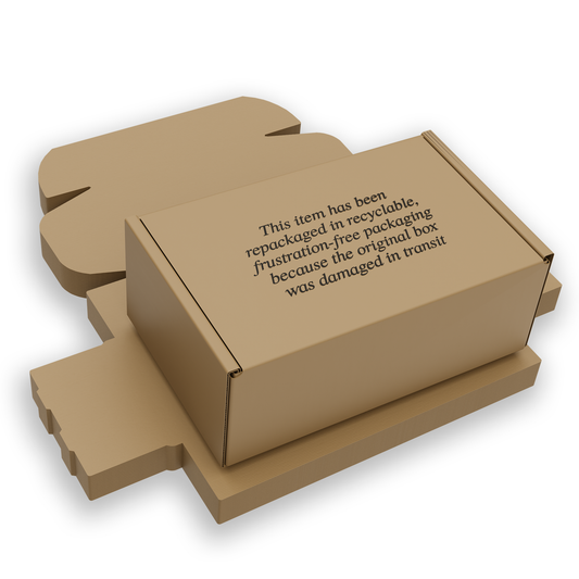 (Small Box) BEST Shipping and Replacement SHOE BOXES - HEAVY DUTY - 9" X 6" X 4.125" - Self Locking - Repackaging Message on The Box